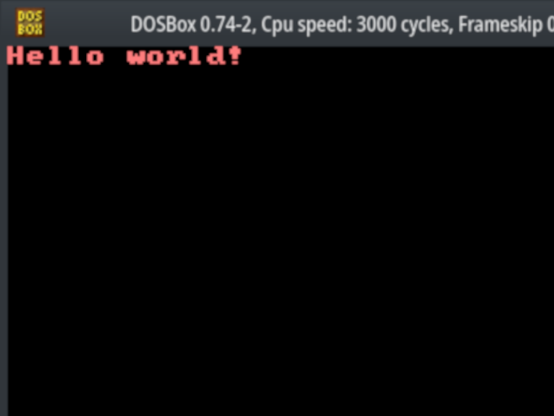 Ensamblador Intel x86